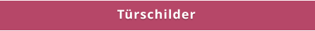 Türschilder