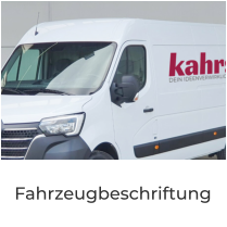 Fahrzeugbeschriftung