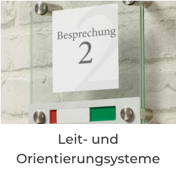 Leit- und  Orientierungsysteme